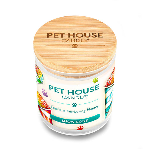 Pet House Snow Cone Candle