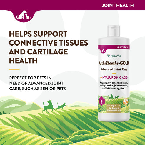 NaturVet ArthriSoothe-GOLD® Advanced Joint Care Liquid