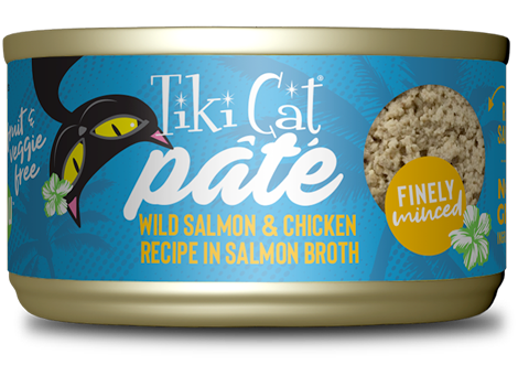 Tiki Cat® Pate Luau Wild Salmon & Chicken Pate Wet Cat Food