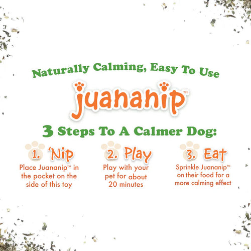 Doggijuana Get the Pawty Started Refillable Barkling Whine Dog Toy