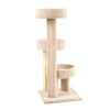 North American Pet Products Tree with Three Round Baskets