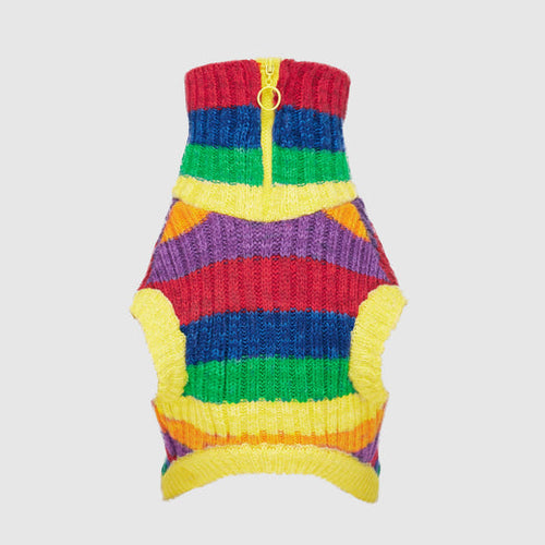 Canada Pooch Over The Rainbow Sweater for Dogs