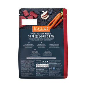 Instinct Raw Meals Freeze-Dried Beef Dog Food