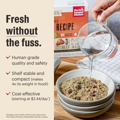 The Honest Kitchen Dehydrated Whole Grain Beef Dog Food