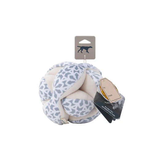 Tall Tail Snow Ball Puzzle Plush Holiday Dog Toy