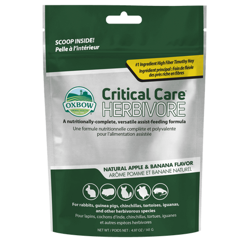 Oxbow Animal Health Critical Care Herbivore Apple-Banana