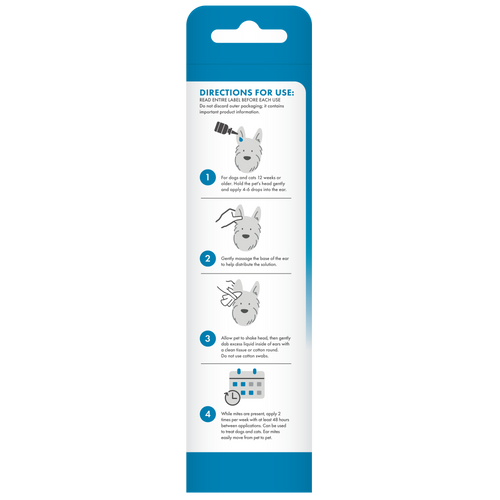 TropiClean HomeVet Ear Mite Treatment