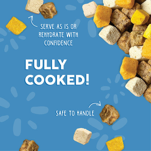 Weruva Feeling Farmy Freeze Dried with Chicken Breast, Egg & Pumpkin Dog Food