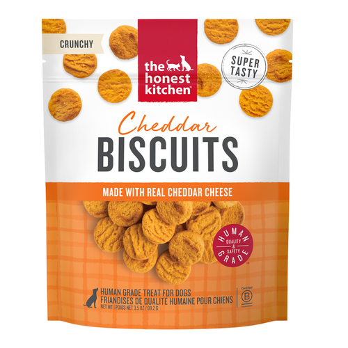 The Honest Kitchen Cheddar Biscuits Dog Treats
