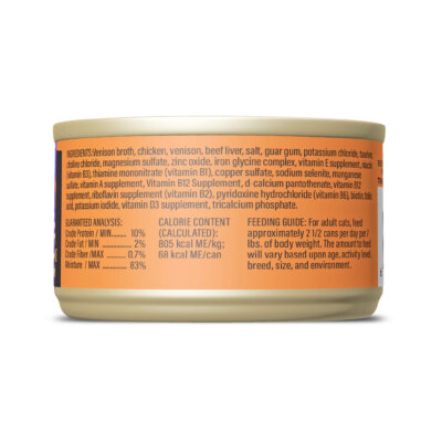 Tiki Cat® After Dark® Shreds With Venison & Beef Liver Recipe in Broth Wet Cat Food