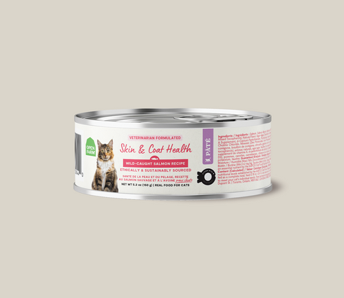 Open Farm Wild-Caught Salmon Skin & Coat Health Pâté for Cats