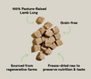 Open Farm Freeze Dried Raw Regeneratively Sourced Lamb Lung Treat for Dogs