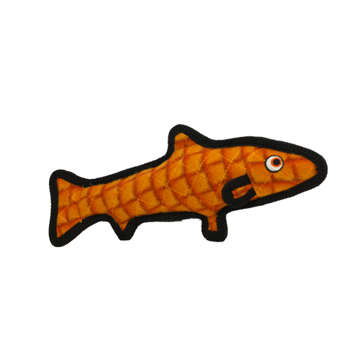 Tuffy® Ocean Creature Original Trout Orange Dog Toy