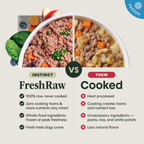 Instinct FreshRaw Meals Recipe Sampler Adult Dog Food