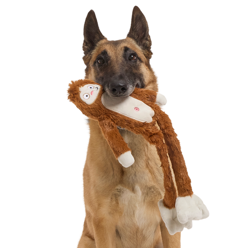 Bark Hairy Henderson Plush Extra-Large + Tug Dog Toy