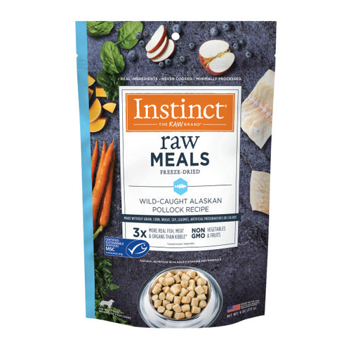 Instinct® Raw Meals Freeze-Dried Pollock Dog Food