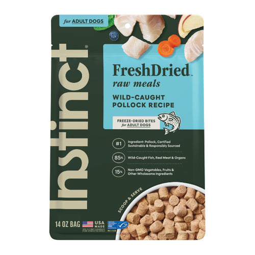 Instinct® Raw Meals Freeze-Dried Pollock Dog Food