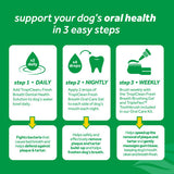 TropiClean Fresh Breath No Brushing Clean Teeth Dental & Oral Care Gel for Puppies