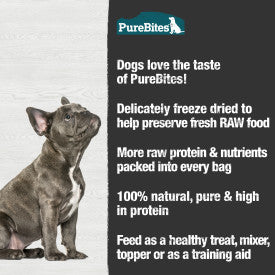 PureBites Freeze Dried Beef & Cheese Dog Treats (8.8 Oz)