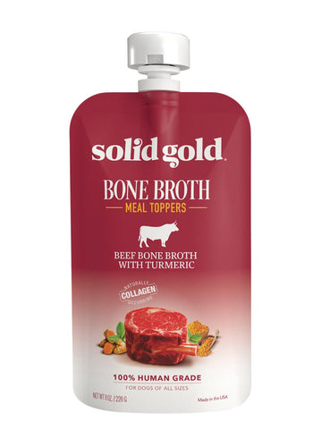 Solid Gold Beef Bone Broth with Turmeric