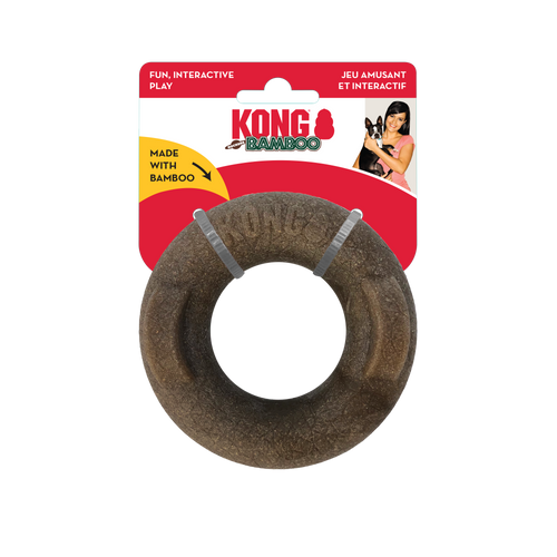 KONG Bamboo Rockerz Ring Dog Toy (XSmall/Small)