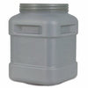 Pet Food Mason Jar Storage, Gray Plastic, 40-Lbs.
