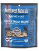Northwest Naturals Freeze Dried Cat Nibbles Beef & Trout Cat Food