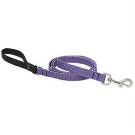 Eco Dog Leash, Lilac Pattern, 3/4-In. x 6-Ft.
