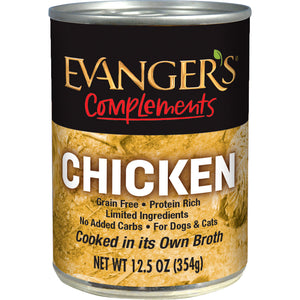 Evanger's Chicken is Grain-Free and Gluten-Free