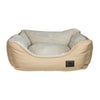 Tall Tails Dream Chaser Khaki Bolster Bed