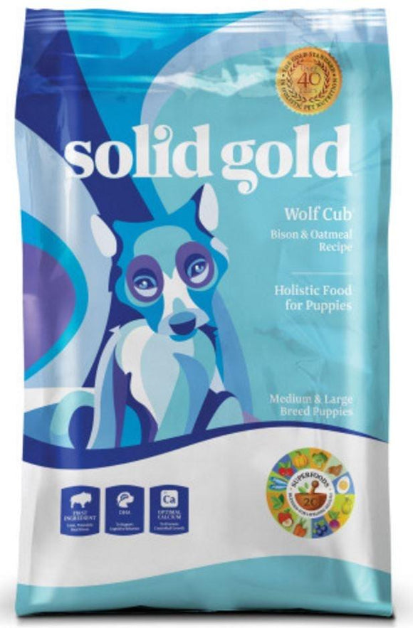 Solid Gold Wolf Cub (Bison) Dry Puppy Food