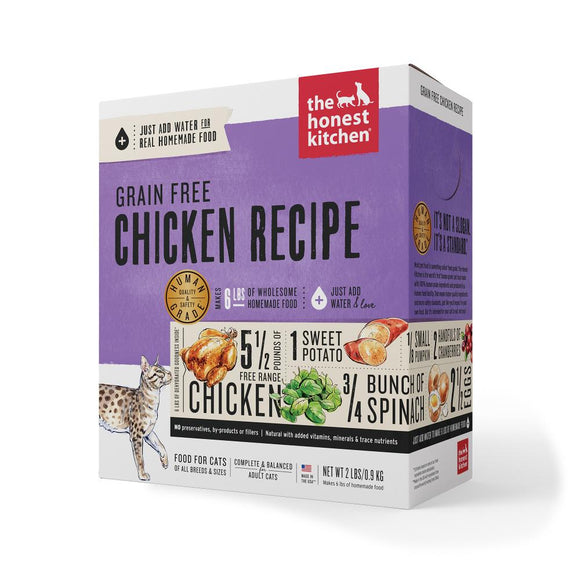 The Honest Kitchen Grain Free Chicken Recipe Dehydrated Cat Food