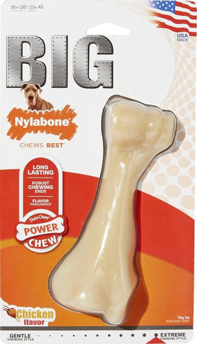 Nylabone DuraChew BIG Chew Chicken Flavor Bone Dog Toy