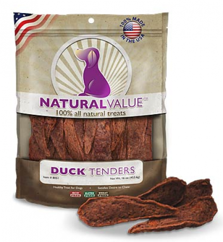 Loving Pets Natural Value Duck Tenders Dog Treats