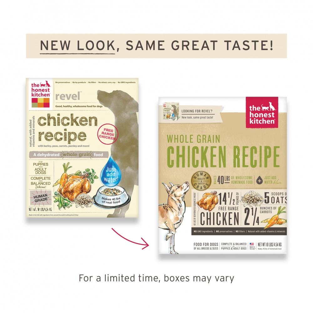 The Honest Kitchen Chicken Recipe Grain-Free Dehydrated Dog Food