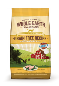 Whole Earth Farms Grain Free Real Chicken Recipe Dry Cat Food