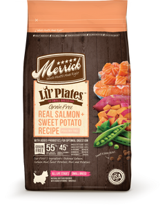 Merrick Lil' Plates Small Breed Grain Free Real Salmon and Sweet Potato Dry Dog Food
