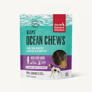 The Honest Kitchen BEAMS Grain Free Small Ocean Chews Wolffish Skin Dog Treats