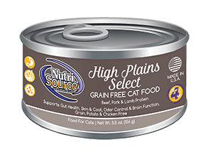 NutriSource Grain Free High Plains Select Canned Cat Food