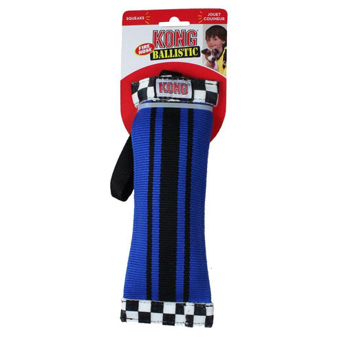 KONG Fire Hose Ballistic Sqwuggie Dog Toy