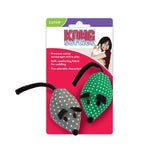 KONG Catnip Mice 2 Pack Cat Toy