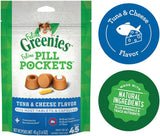 Greenies Pill Pockets Tuna & Cheese Flavored Feline Cat Treats