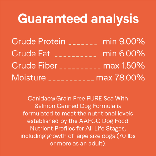 Canidae PURE Grain Free Limited Ingredient Salmon and Sweet Potato Recipe Wet Dog Food