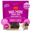 Cloud Star Wag More Bark Less Meatballs: Lamb Dog Treats