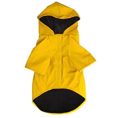 Fashion Pet Cosmo Yellow Reversible Urban Rain Coat