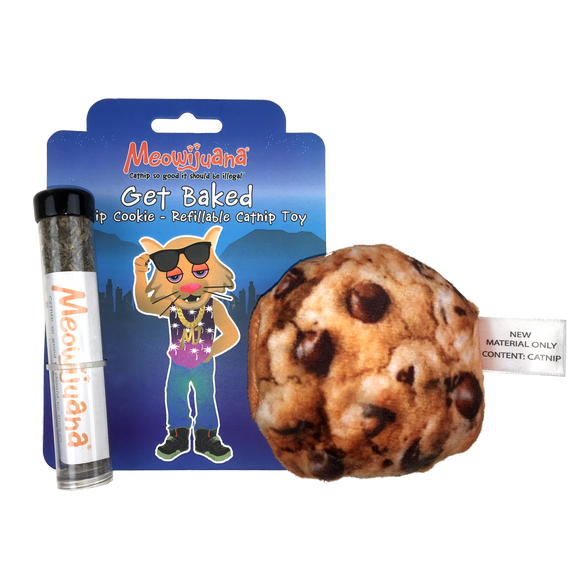 Meowijuana Get Baked Refillable Cookie