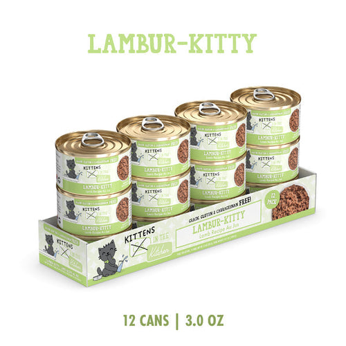 Weruva Cats in the Kitchen Kitten Lambur-kitty Lamb Recipe Au Jus Cat Wet Food (3.0 Oz - 12pk)