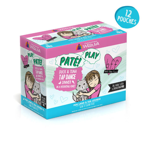 Weruva BFF PLAY Paté  Duck & Tuna Tap Dance Dinner in a Hydrating Purée