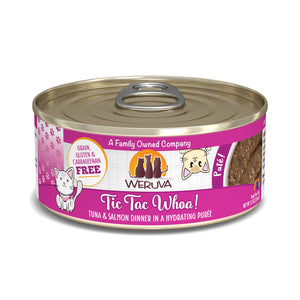 Weruva Classic Cat Paté, Tic Tac Whoa! With Tuna & Salmon