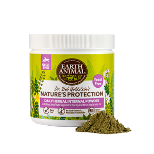 Earth Animal Nature's Protection™ Flea & Tick Daily Herbal Internal Powder - Yeast Free